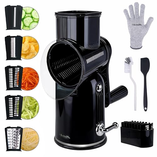 Rotary Cheese Grater with Handle
