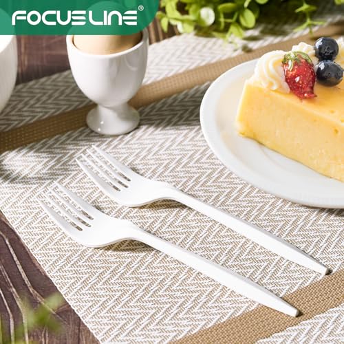 1000 Count White Plastic Forks