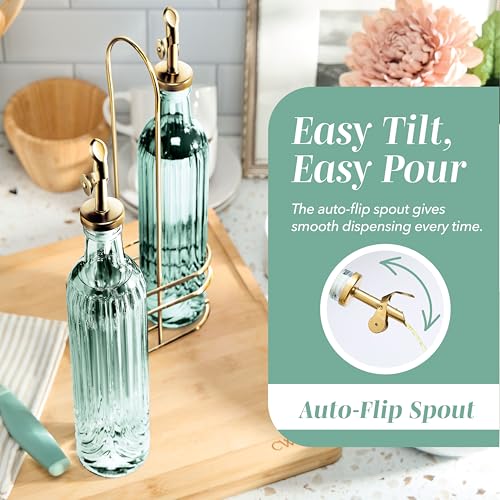 Glass Olive Oil Bottle Dispenser