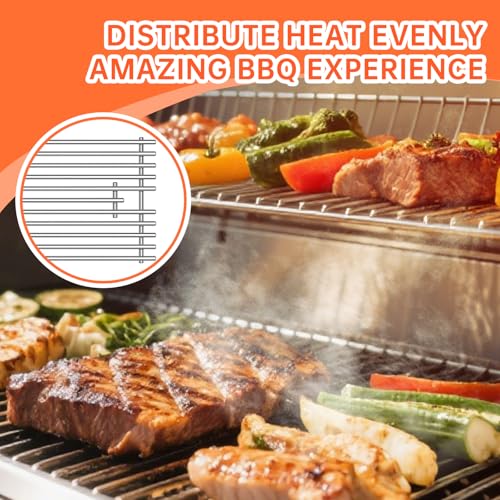 5 Pack 7mm Stainless Steel Rod Cooking Grid Grate Replacement Parts for Blaze Grill Models