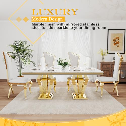 7 Piece Luxury Dining Room Set (7 Count)
