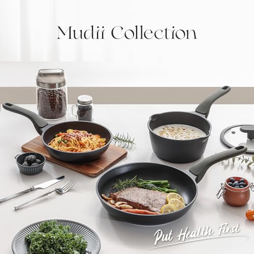 Ceramic Nonstick Saucepan with Lid