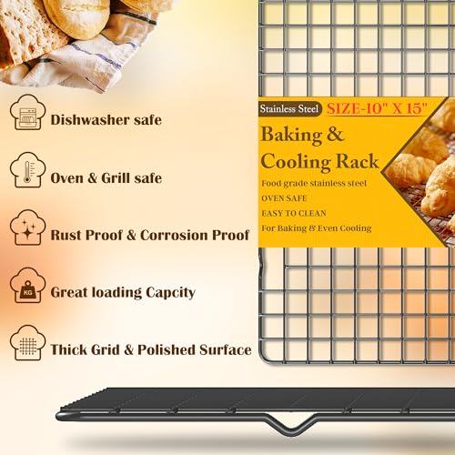 2 PCS Cooling Racks for Cooking and Baking