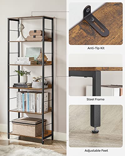 6 Tier Bookshelf