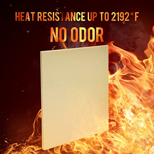 13" Square Pizza Stone Fits for Ooni 12" Ovens & BBQ Grill