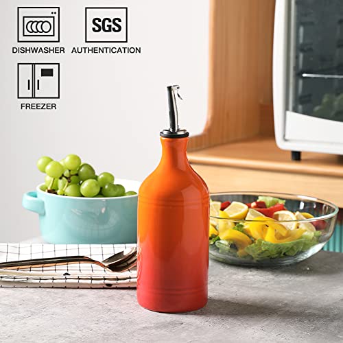 Sweejar Ceramic Olive Oil Dispenser Bottle
