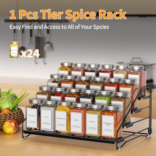 4 Tier Spice Rack for Cabinet