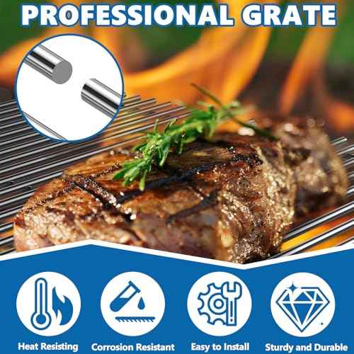 Stainless Steel Grill Grates for Weber Genesis II 600 Series Grill Parts