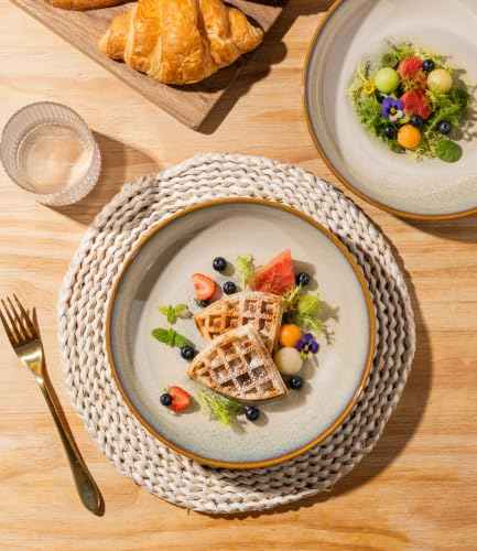 9.0" Ceramic Pasta Bowls Set of 6 (4 Count)
