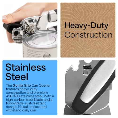 Upgraded Model Stainless Steel Manual Can Opener