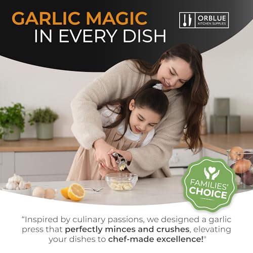 Garlic Press Stainless Steel