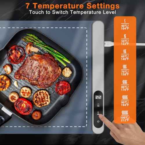 Extra Long Warming Mat for Food