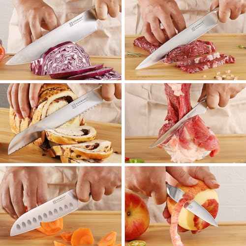 Chef Knife Set (6 Count)