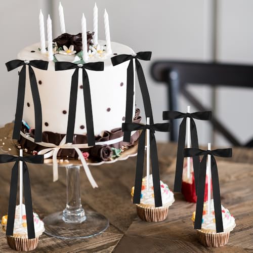 Bow Cake Toppers (10 Count)