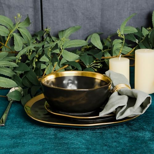 Florian Modern Porcelain 16 Piece Dinnerware Set (16 Count)
