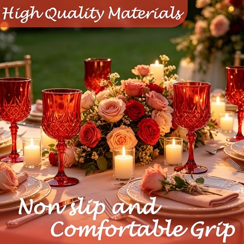 12Pack Plastic Wine Glasses (12 Count)