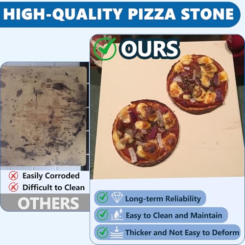 Cordierite Pizza Stone for Ooni Koda & Fyra 12 Pizza Oven Replacement Stone