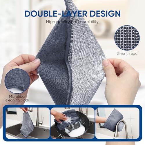 Non Scratch Wire Dishcloth (10 Count)