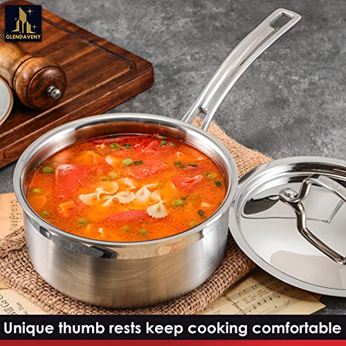 Stainless Steel Saucepan with Lid