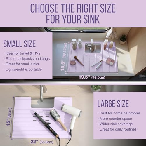 Bathroom Sink Cover for Counter Space