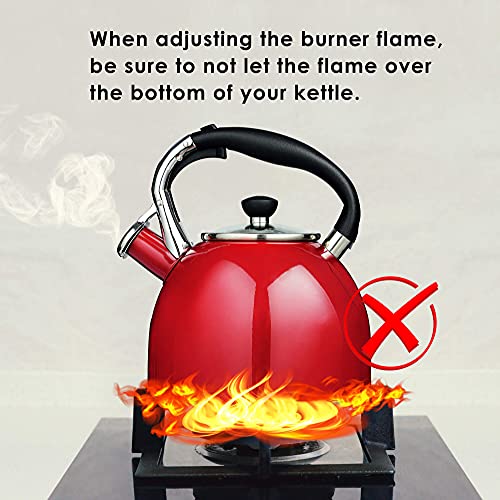 Whistling Tea Kettle for Stove Top