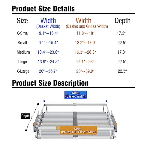 Expandable Pull Out Cabinet Organizer