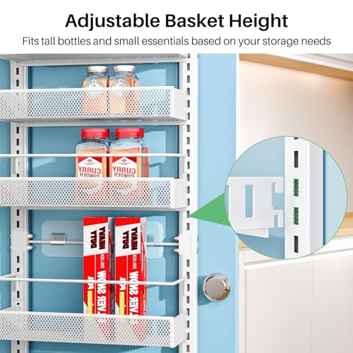 8 Tiers Narrow Over the Door Organizer