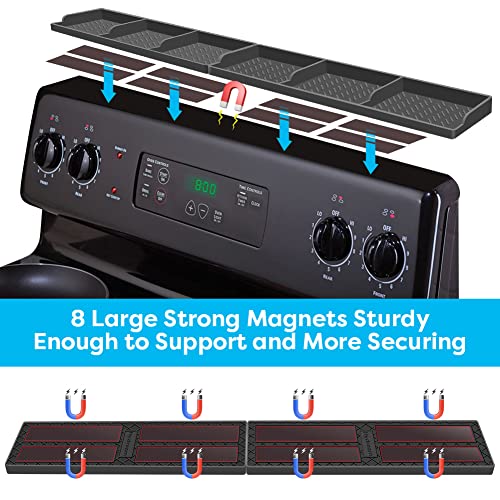 30 Inch Magnetic Spice Rack Above Stove