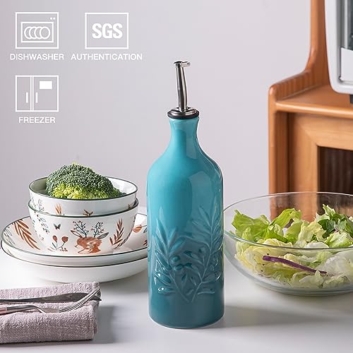 Sweejar Ceramic Olive Oil Dispenser Bottle