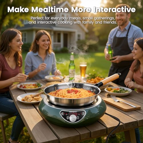 1700W Induction Wok