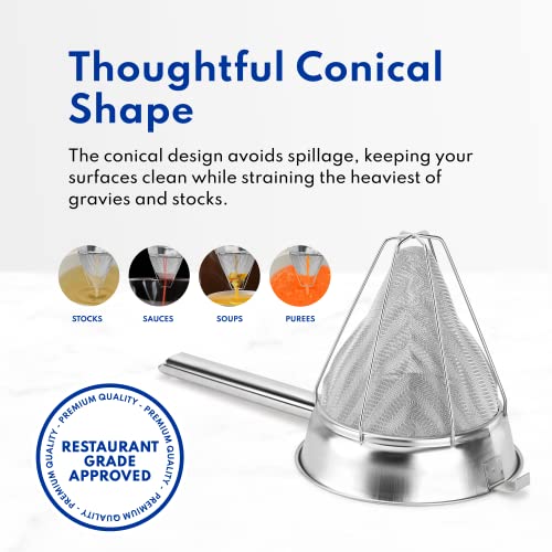 Reinforced Bouillon Strainer