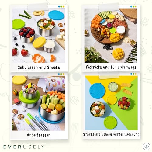 Stainless Steel Snack Containers