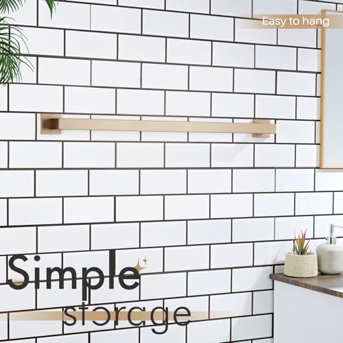 36 Inch Towel Bars for Bathroom Kitchen Towels Holder Wall Mount SUS304 Stainless Steel Towel Rack