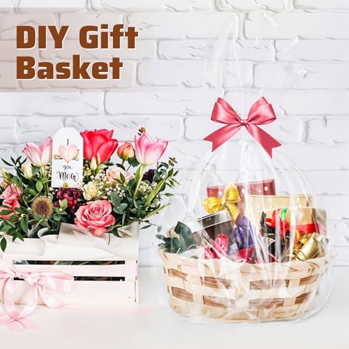 12 Pack Round Gift Baskets (12 Count)