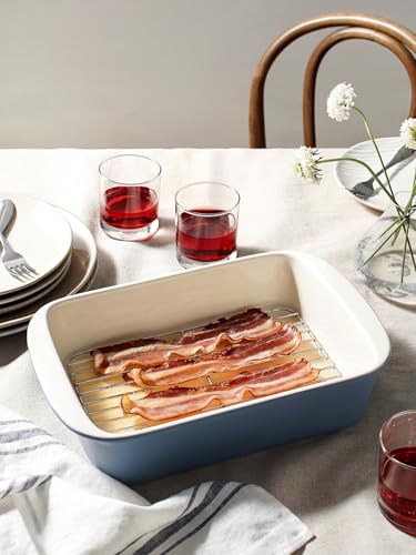 Ceramic Casserole Dishes for Oven with 304 Racks (3 Count)