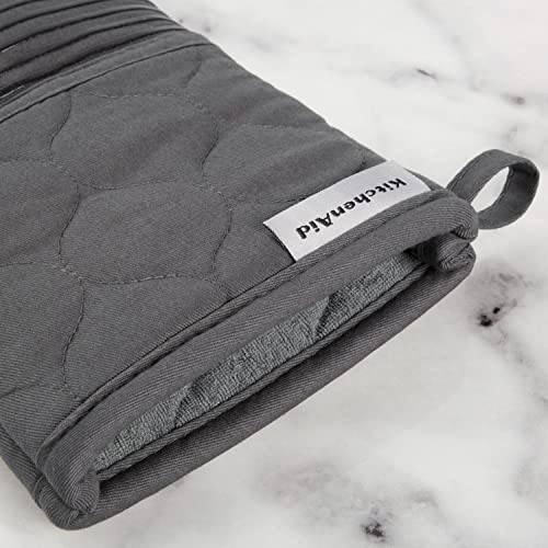 Quilted Cotton Terry Cloth Oven Mitt