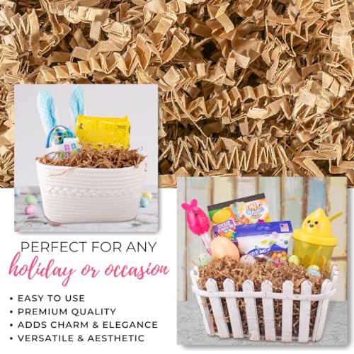 MagicWater Crinkle Cut Paper Gift Basket Filler (32 Ounce)