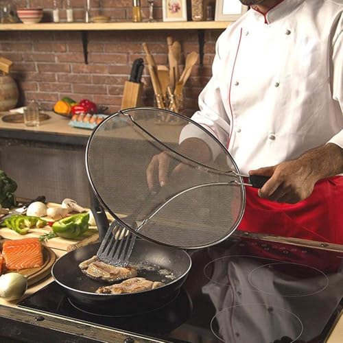 Grease Splatter Screen for Frying Pan 13 inch