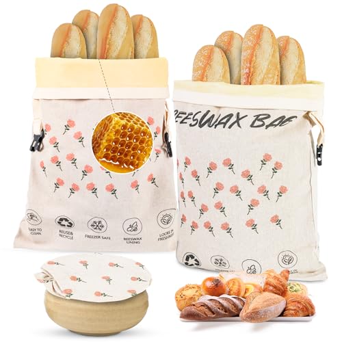 2 Pack Beeswax Bread Bag (2 Count)
