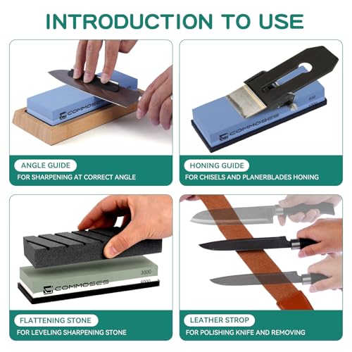 Whetstone Sharpening Stone Knife Sharpener Stone Set