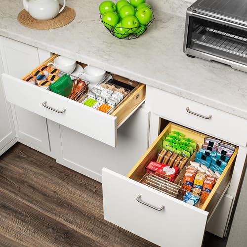 Pantry Organizers and Storage and Cabinet Organizer (6 Count)