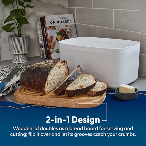 Sonder LA Union Bread Box with Wood Lid