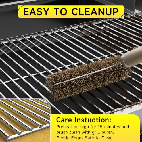 17'' x 26.4'' Stainless Steel Cooking Grates Grill for Nexgrill (2 Count)