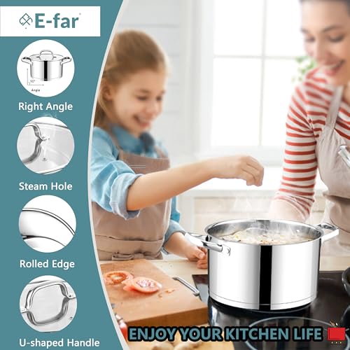 4 Quart Stock Pot with Lid