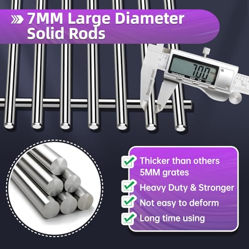 Stainless Steel 7524 Grill Grates for Weber Genesis E310 E320 E330 S330 EP