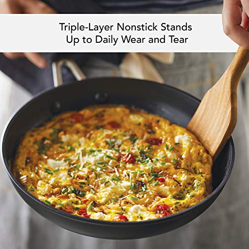 Hard Anodized Induction Frying Pan with Lid