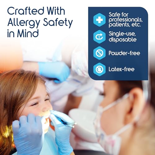 Nitrile Vinyl Blend Exam Gloves (1000 Count)