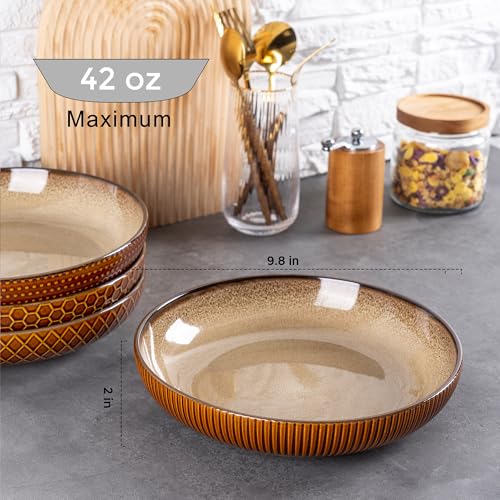 9.5'' Large Pasta Bowls (4 Count)