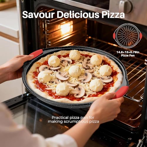 11 Piece Nonstick Stackable Baking Pans Set