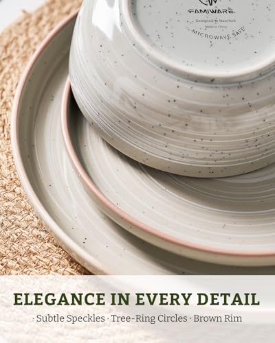 Meteor 16 Piece Dinnerware Set with Pasta Bowls